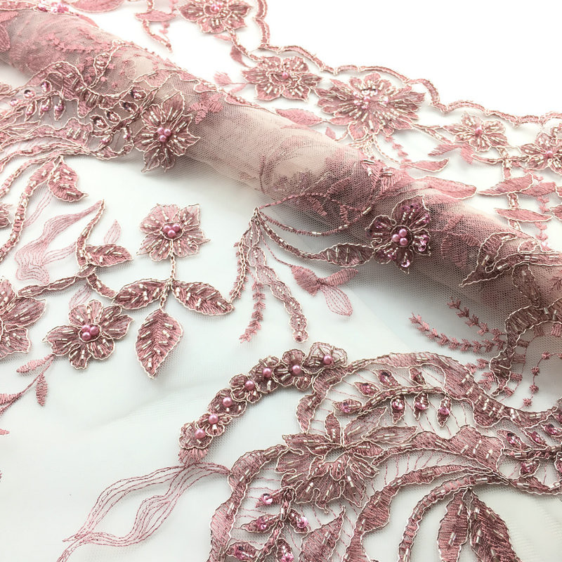 2018 Hot Sale Embroidery Trimming TC Lace for Woman Dress